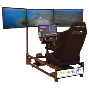 Simulador de vuelo STEMPilot Pilot Pro 3 High Fidelity Sit-In Flight Simulator