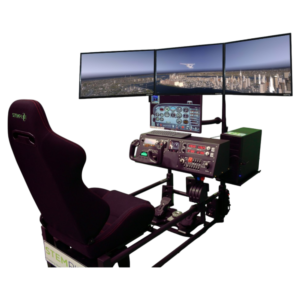 Simulador de vuelo STEMPilot Pilot Pro 3i de alta fidelidad tipo cabina