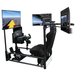 Simulador de vuelo STEMPilot Pilot Pro 4 de alta fidelidad tipo cabina
