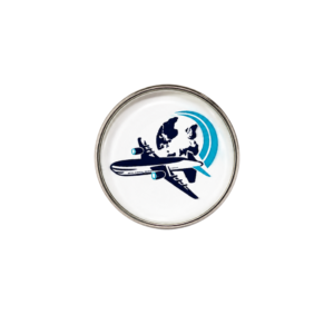 Pin Avión Aviation Experts Blanco