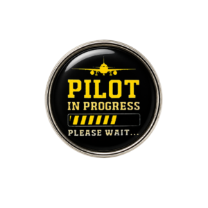 Pin Pilot Aviation Experts Negro