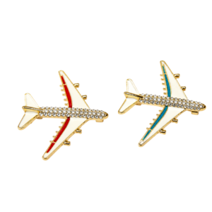 Pin de avión con brillos Aviation Experts