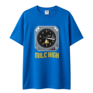 Playera Aeropilot Mile High Azul XL