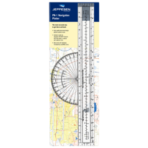 Plotter de Aviación Jeppesen Azul PN-1