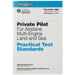 Private Pilot ASA FAA-S-8081-14BM Azul Cielo