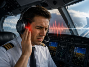 Protección auditiva en aviación