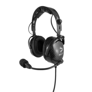 Audífonos Pilot USA Carbon A1 ANR de Fibra de Carbono con USB-C (para Aviación General)
