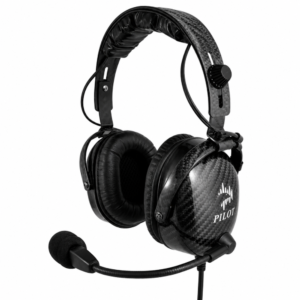 Audífonos Pilot USA Carbon P1 PNR de Fibra de Carbono (para Aviación General)