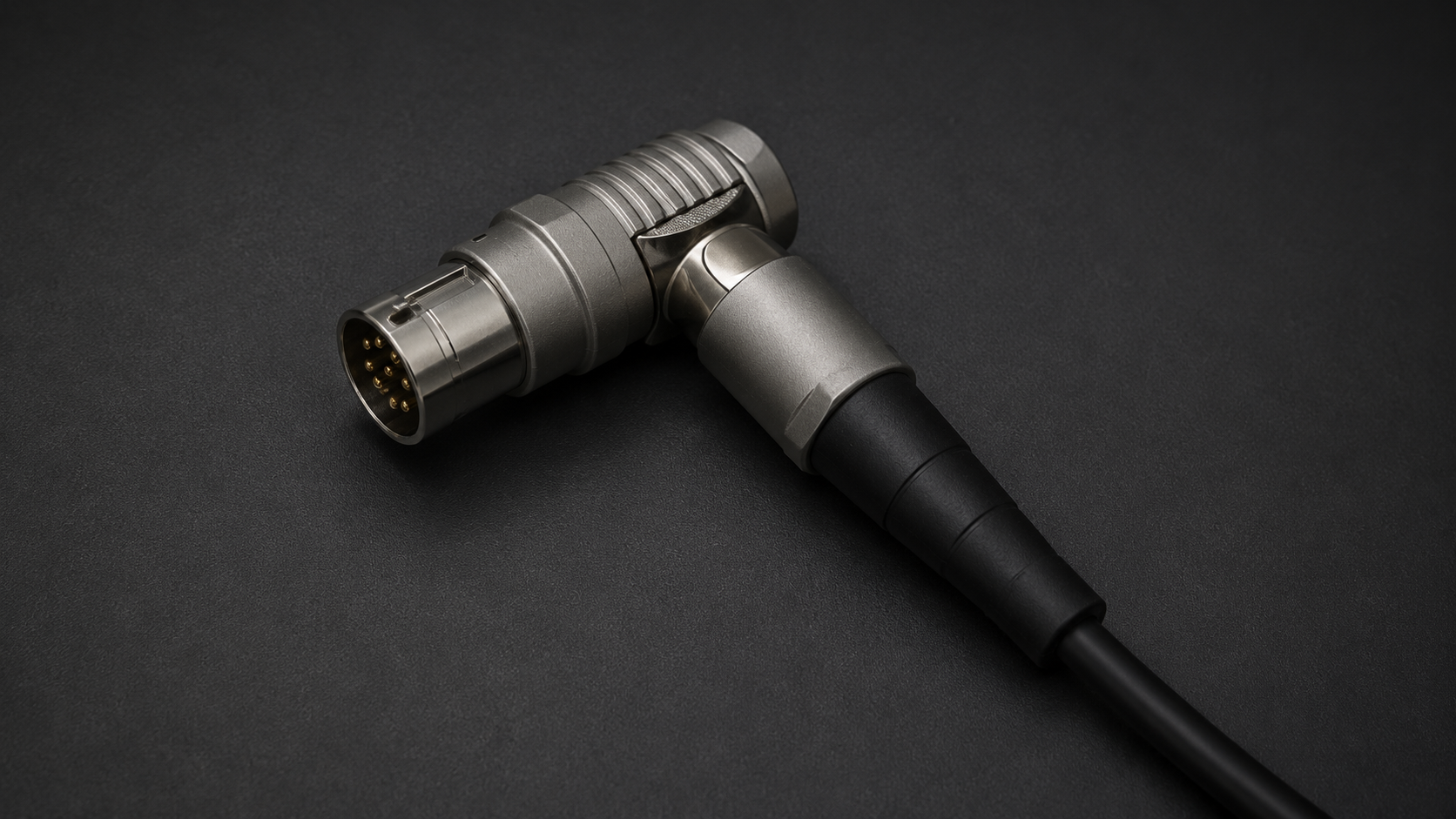 Conector Fischer para audífonos y cascos de aviación